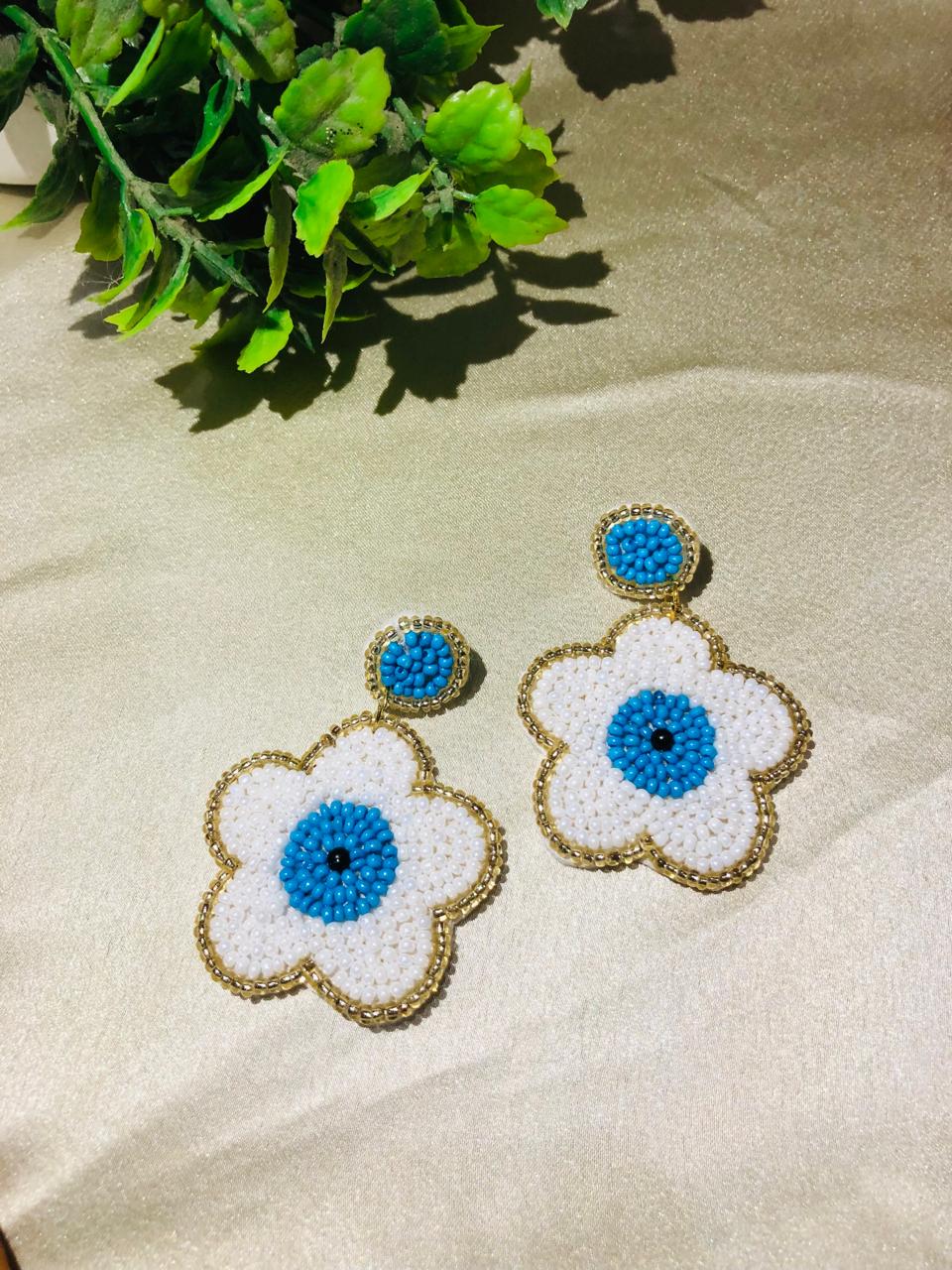 Handmade Flower Earrings