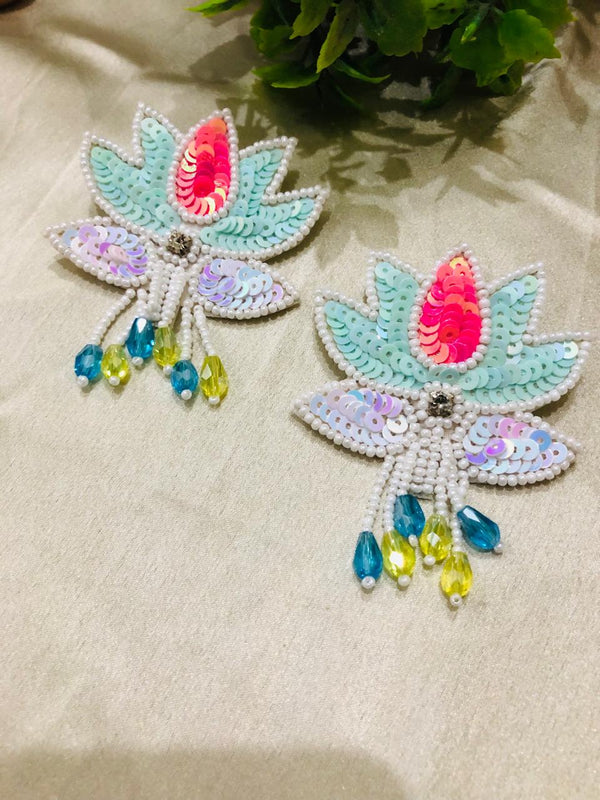 Elegant Handmade Lotus Earrings