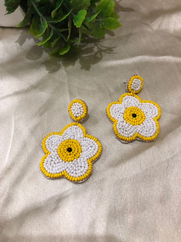 Handmade Flower Earrings