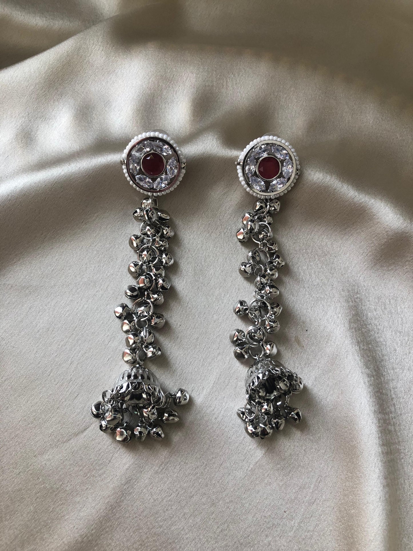 Kashmiri Royal Ghungroo Earrings